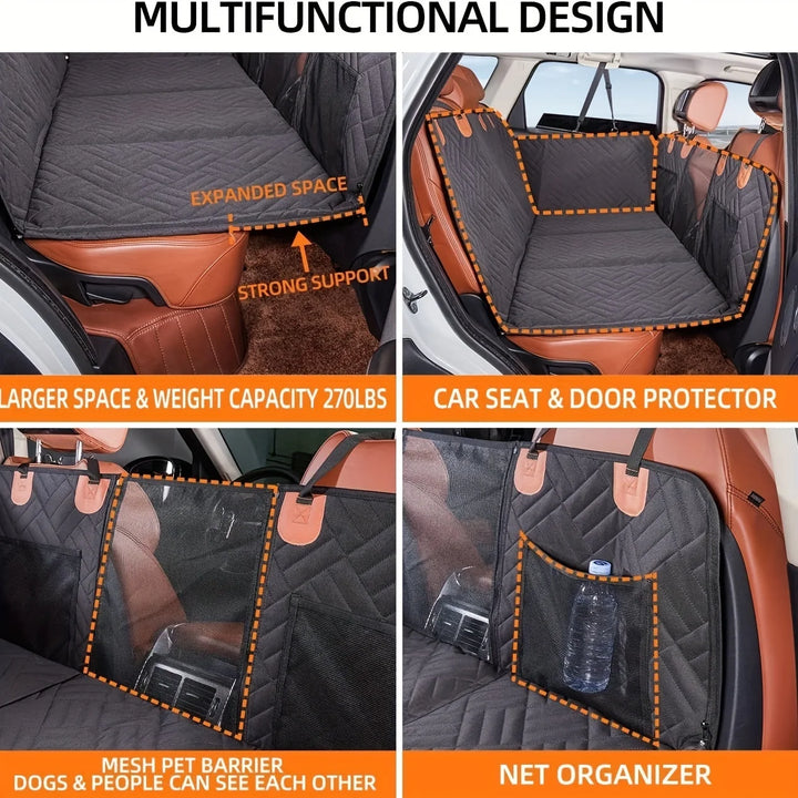 Reinforced Dog Car Seat Cover